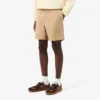 Stretch katoenen short met normale pasvorm