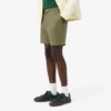 Stretch katoenen short met normale pasvorm