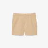 Stretch katoenen short met normale pasvorm