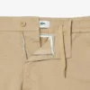 Stretch katoenen short met normale pasvorm