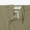 Stretch katoenen short met normale pasvorm