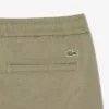 Stretch katoenen short met normale pasvorm