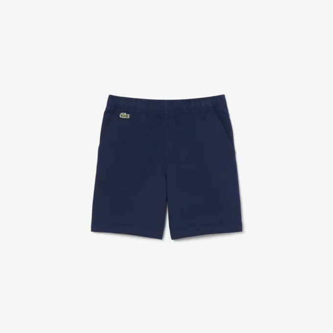 Stretch katoenen twill chino-short