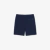 Stretch katoenen twill chino-short