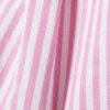 Stretch Oxford gestreepte bermuda