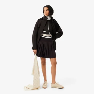Stretch Piqua geplooide polojurk