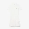 Stretch Piqua geplooide polojurk