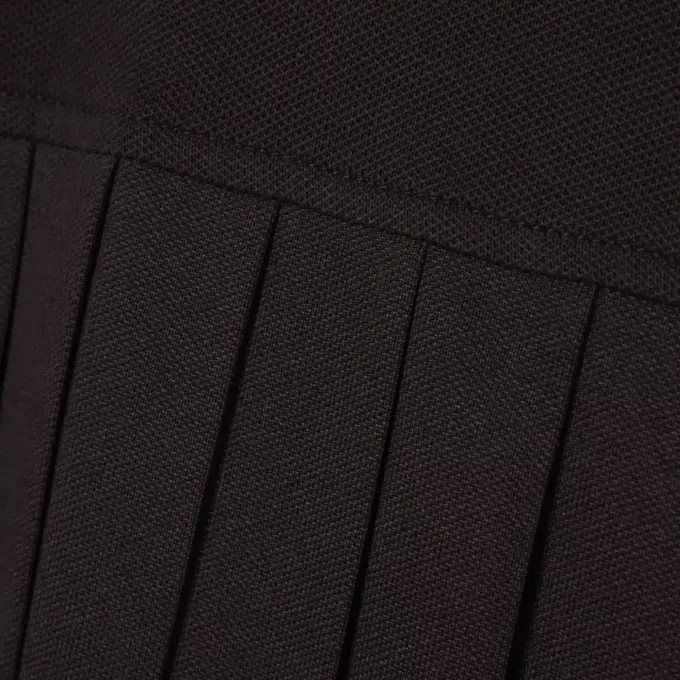 Stretch Piqua geplooide polojurk