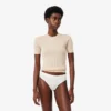 Stretch Pointelle-string