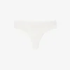 Stretch Pointelle-string