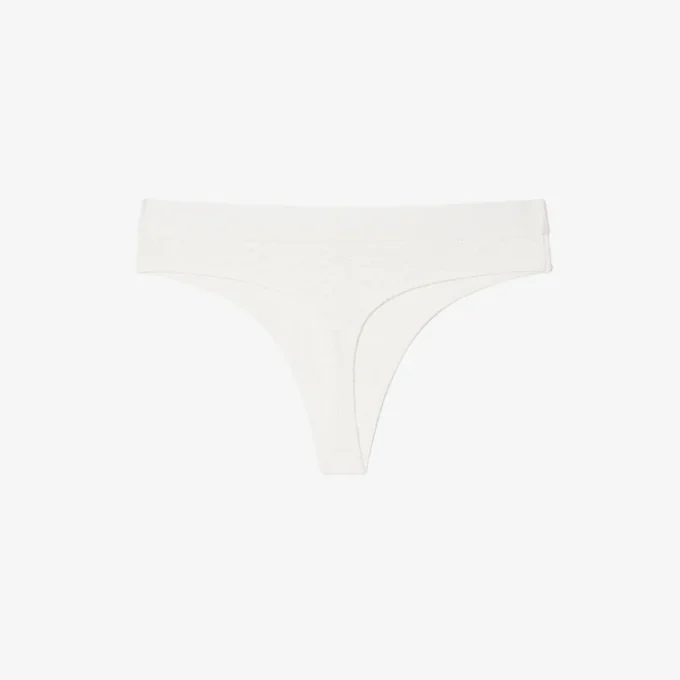 Stretch Pointelle-string