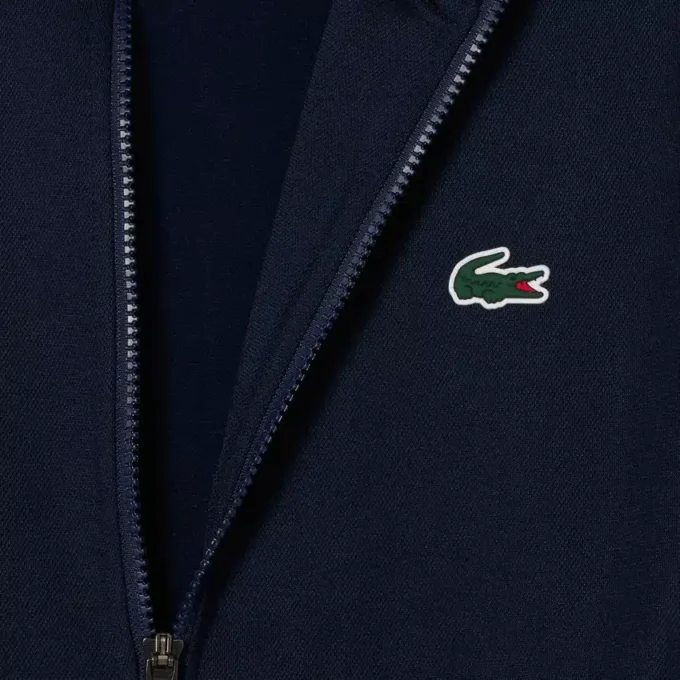 Stretch-tennis-Sweatshirt met ritssluiting voor heren