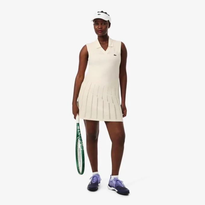Stretch tennisjurk en -short voor dames
