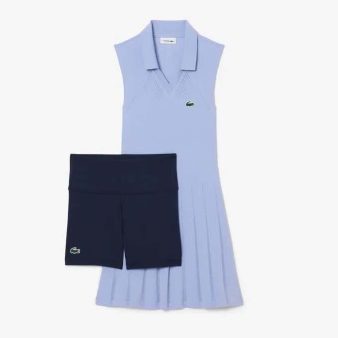 Stretch tennisjurk en -short voor dames