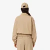 Stretchjas met dubbele kraag voor dames