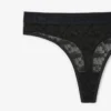 String met logo en kanten tailleband
