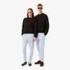 Sweatpants met reliëflogo