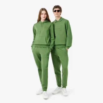 Sweatpants met reliëflogo