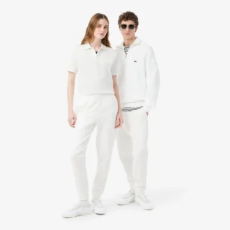 Sweatpants met reliëflogo