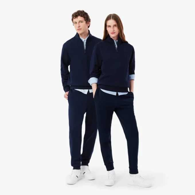 Sweatpants met reliëflogo