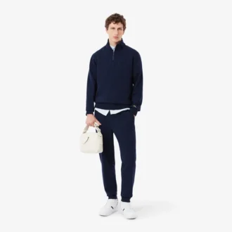 Sweatpants met reliëflogo