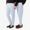 Sweatpants met reliëflogo