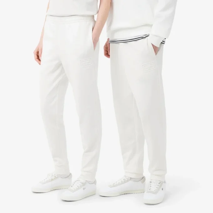 Sweatpants met reliëflogo
