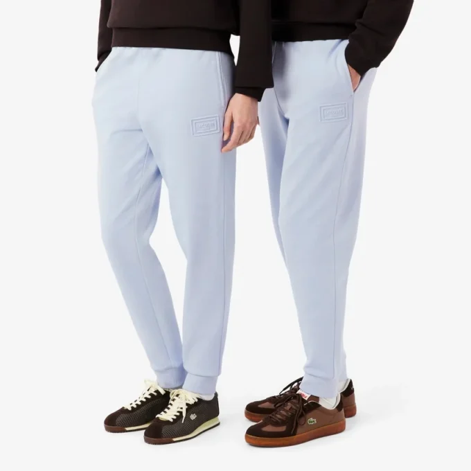 Sweatpants met reliëflogo