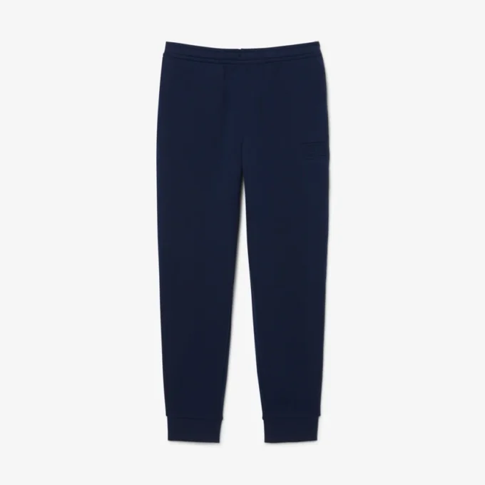 Sweatpants met reliëflogo