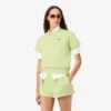 Sweatshirt met korte mouwen en normale pasvorm