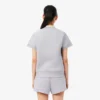 Sweatshirt met korte mouwen en normale pasvorm