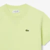 Sweatshirt met korte mouwen en normale pasvorm