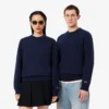 Sweatshirt met reliëf