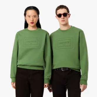 Sweatshirt met reliëf