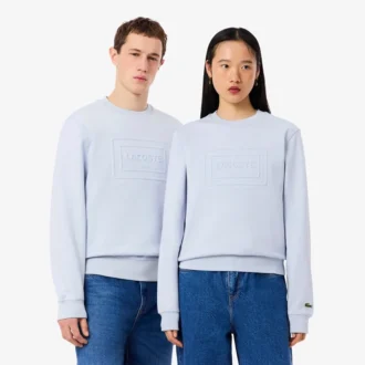Sweatshirt met reliëf