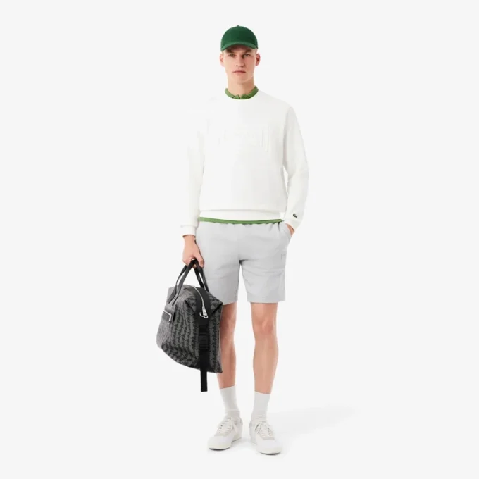 Sweatshirt met reliëf