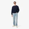 Sweatshirt met reliëf