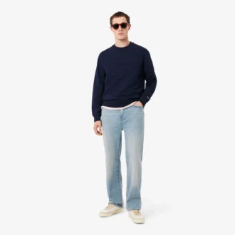 Sweatshirt met reliëf