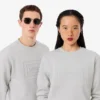Sweatshirt met reliëf