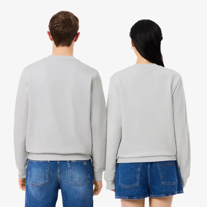 Sweatshirt met reliëf