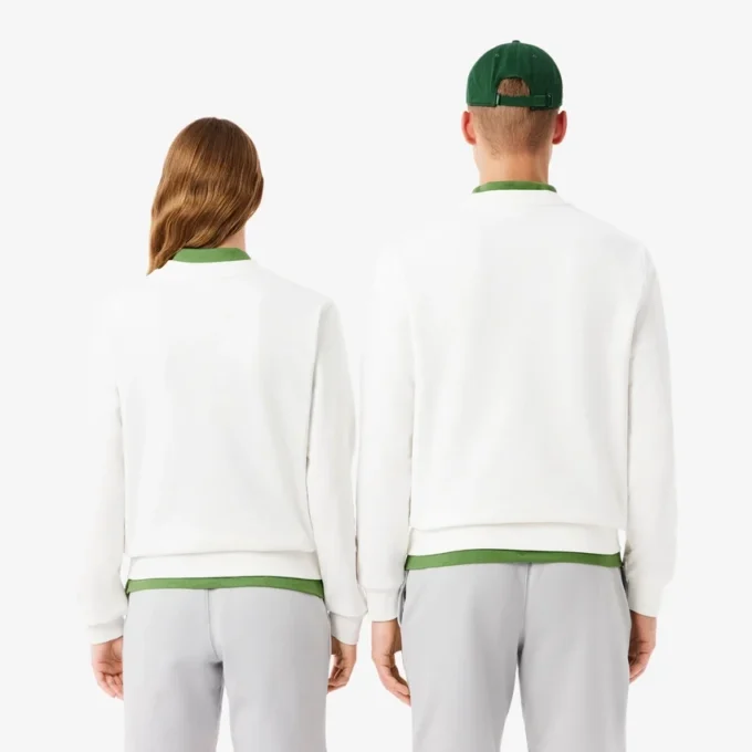 Sweatshirt met reliëf
