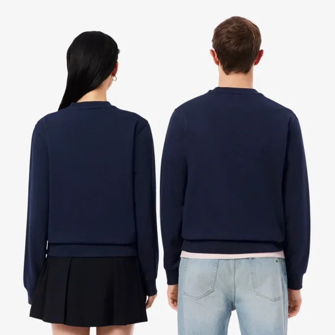Sweatshirt met reliëf
