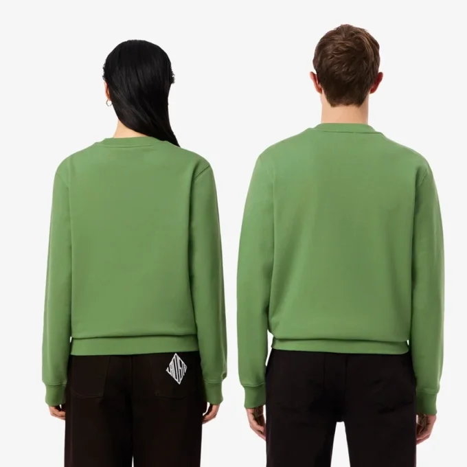 Sweatshirt met reliëf