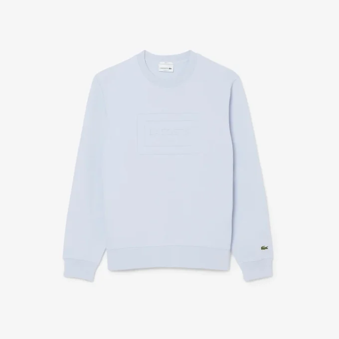 Sweatshirt met reliëf