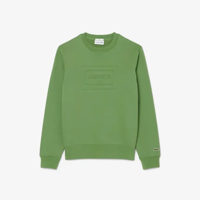 Sweatshirt met reliëf