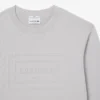 Sweatshirt met reliëf