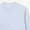 Sweatshirt met reliëf