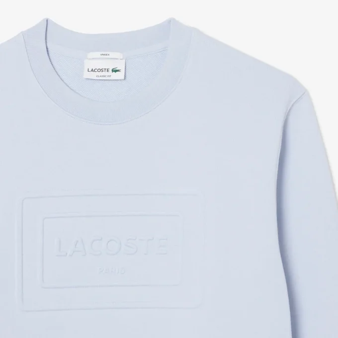 Sweatshirt met reliëf