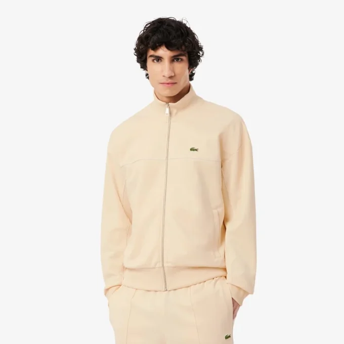 Sweatshirt met rits en accentdetails