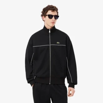 Sweatshirt met rits en accentdetails